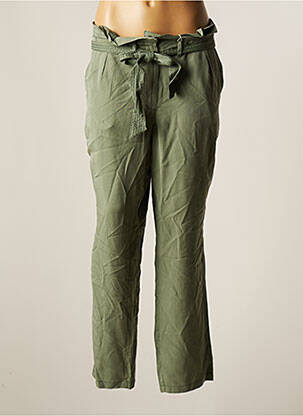 Pantalon droit vert TOM TAILOR pour femme
