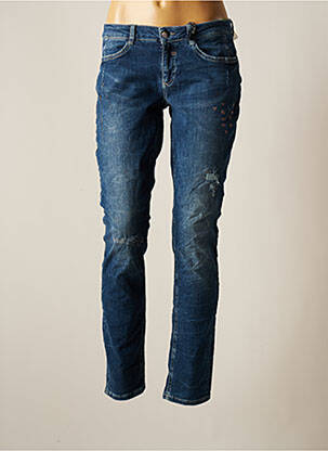 Jeans coupe slim bleu STREET ONE femme