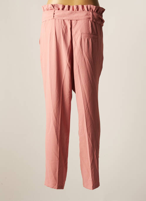 Pantalon droit rose TOM TAILOR pour femme
