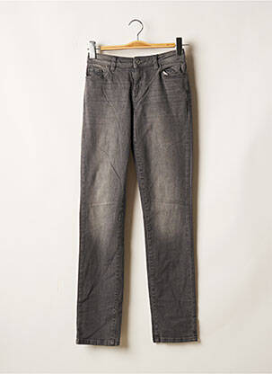 Jeans coupe slim gris ESPRIT femme