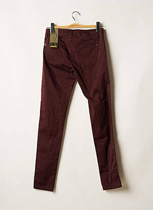 Pantalon slim rouge STREET ONE femme