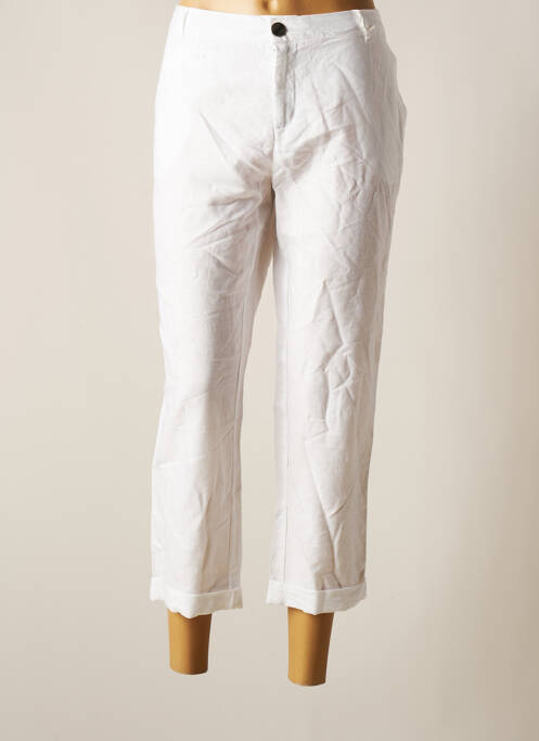 Pantalon 7/8 blanc STREET ONE pour femme