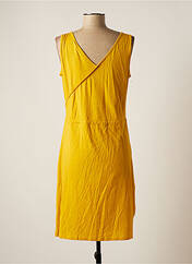 Robe mi-longue jaune EDC pour femme seconde vue