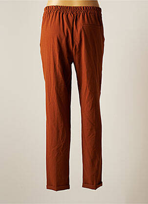 Pantalon chino marron AMELIE & AMELIE femme