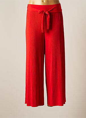 Pantalon large rouge FRANSA pour femme