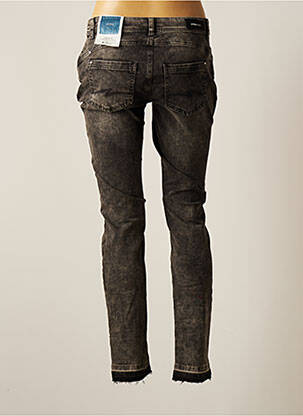 Jeans coupe slim noir STREET ONE femme