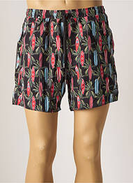 Short de bain noir BRUCE & BUTLER  homme