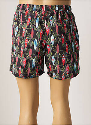 Short de bain noir BRUCE & BUTLER  homme