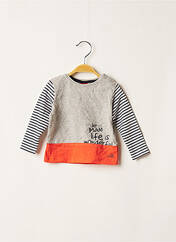 T-shirt gris S.OLIVER pour enfant seconde vue