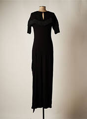 Robe longue noir ASTRID BLACK LABEL pour femme seconde vue