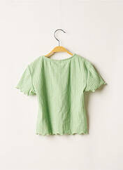 T-shirt vert ONLY pour fille seconde vue