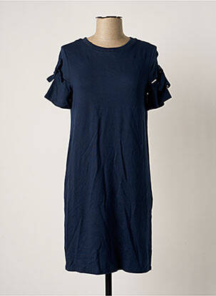 Robe mi-longue bleu EDC femme