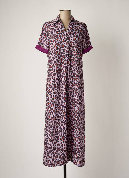 Robe longue violet BELLITA pour femme