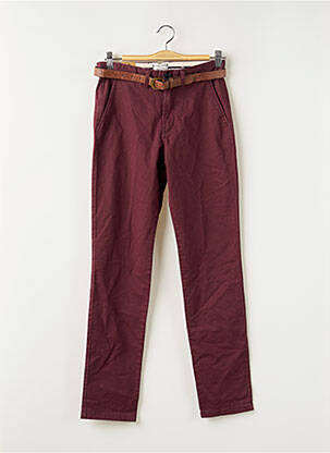 Pantalon chino rouge JACK & JONES homme