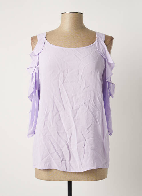 Top violet STREET ONE pour femme