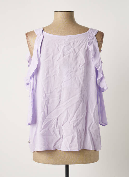 Top violet STREET ONE pour femme
