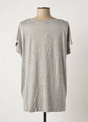 T-shirt gris BLEND SHE pour femme seconde vue
