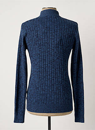 Gilet manches longues bleu BRUCE & BUTLER  homme
