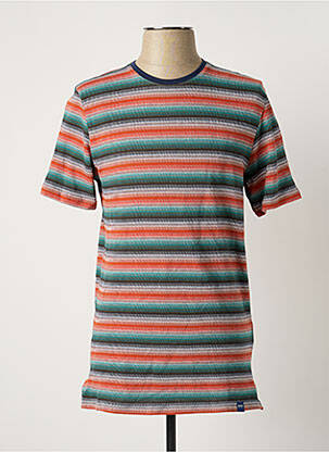 T-shirt orange ONLY&SONS pour homme