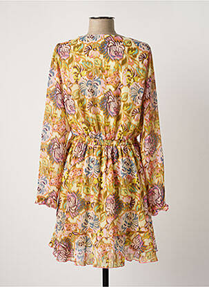 Robe mi-longue jaune ONLY femme