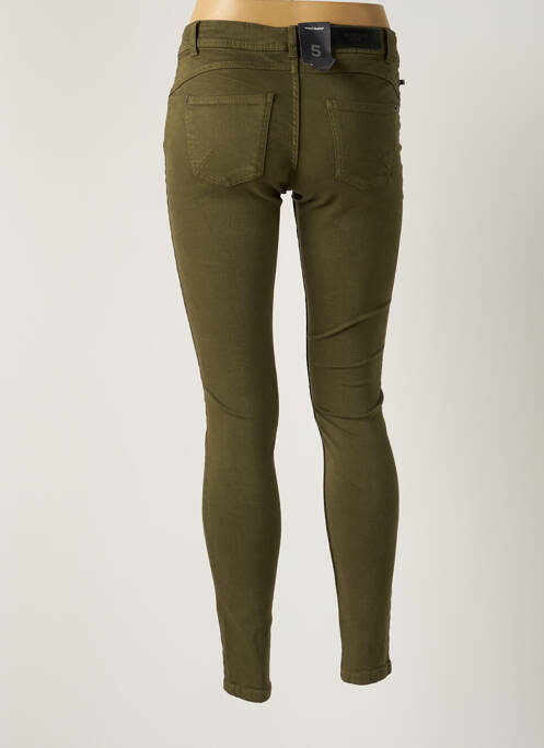 Jeans coupe slim vert VERO MODA pour femme