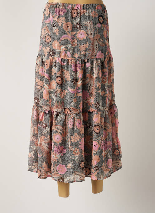 Jupe longue rose VERO MODA pour femme