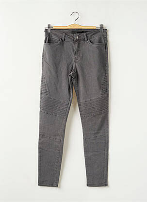 Jeans coupe slim gris VERO MODA femme