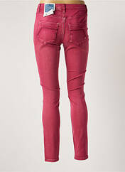Jeans coupe slim rose STREET ONE pour femme seconde vue