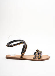 Sandales/nu pieds noir MANGO femme