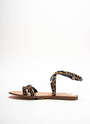 Sandales/nu pieds noir MANGO femme
