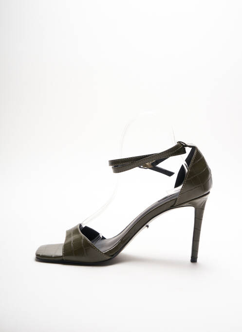 Sandales/Nu pieds vert ONLY pour femme