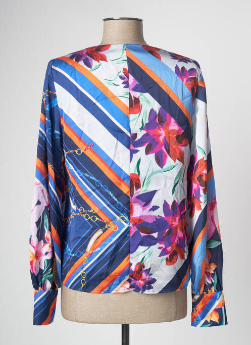 Blouse bleu MORGAN femme