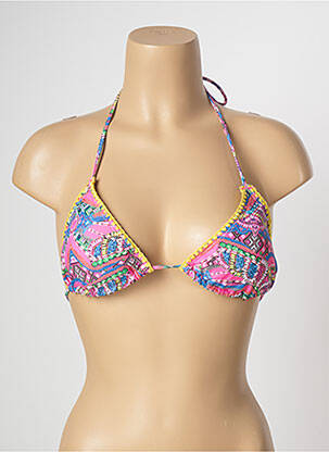 Haut de maillot de bain rose SHIWI femme