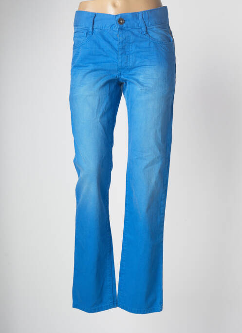 Jeans coupe droite bleu EDC pour homme