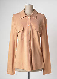 Chemisier marron DEVERNOIS femme