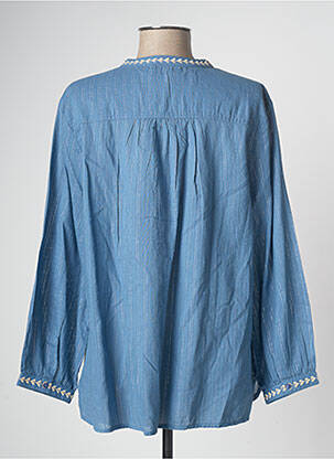 Chemisier bleu DEVERNOIS femme