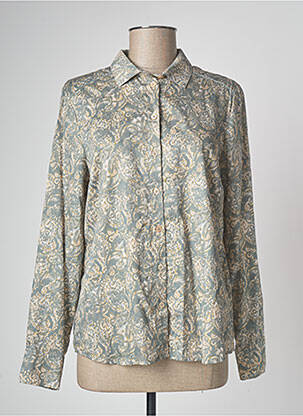 Chemisier bleu DEVERNOIS femme