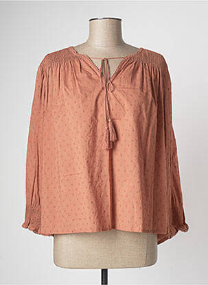 Blouse rose DEVERNOIS femme