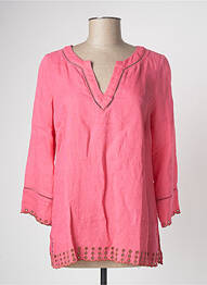 Blouse rose DEVERNOIS femme