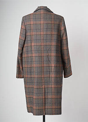 Manteau long bleu DEVERNOIS femme