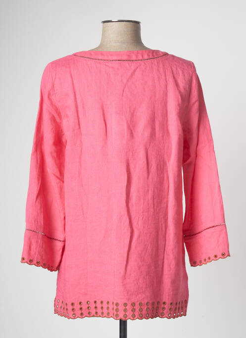 Blouse rose DEVERNOIS pour femme