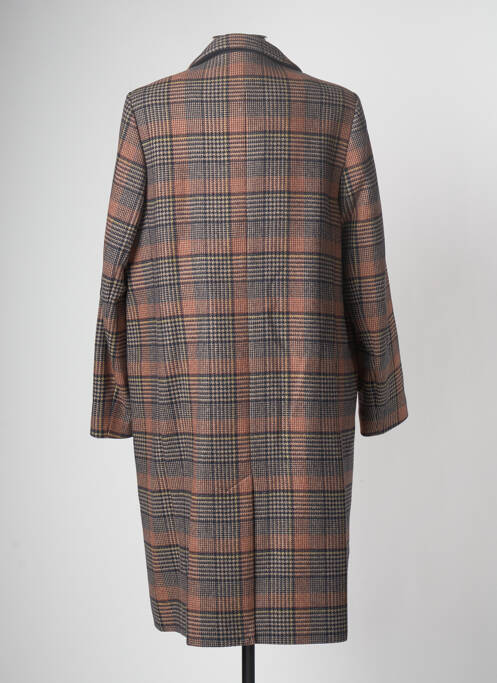 Manteau long bleu DEVERNOIS pour femme