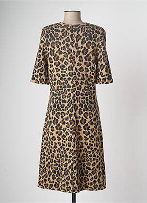 Robe pull beige DEVERNOIS femme