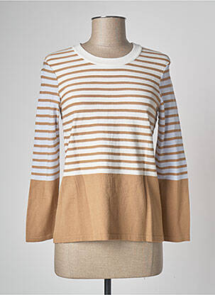 Pull beige DEVERNOIS femme