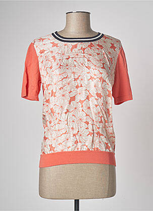 Top orange DEVERNOIS femme