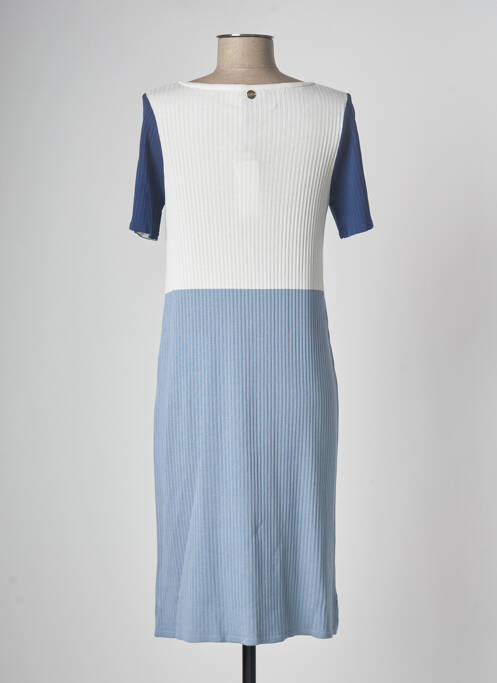 Robe mi-longue bleu DEVERNOIS pour femme