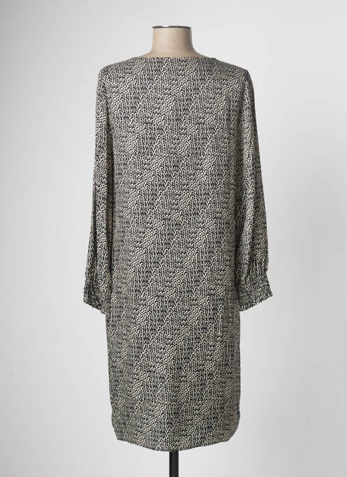 Robe mi-longue noir DEVERNOIS pour femme