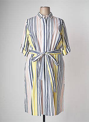 Robe mi-longue multicolore DEVERNOIS pour femme