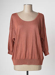 Pull orange DEVERNOIS femme
