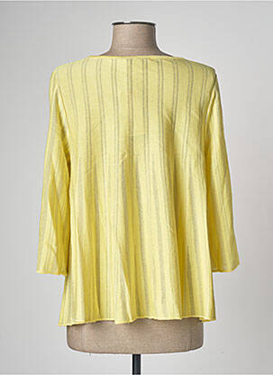 Pull jaune DEVERNOIS femme